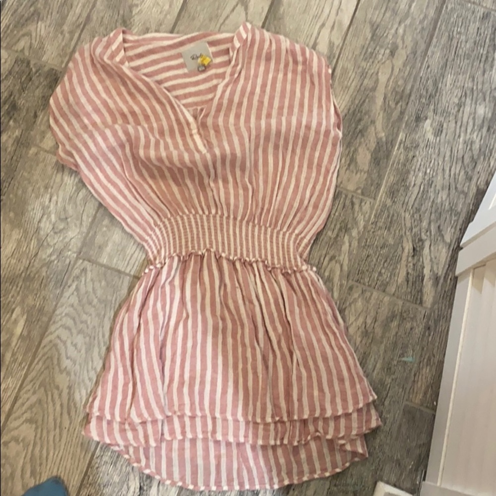Rails smocked dress